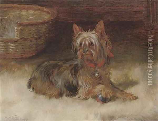 Ready to play Oil Painting - William Henry Hamilton Trood