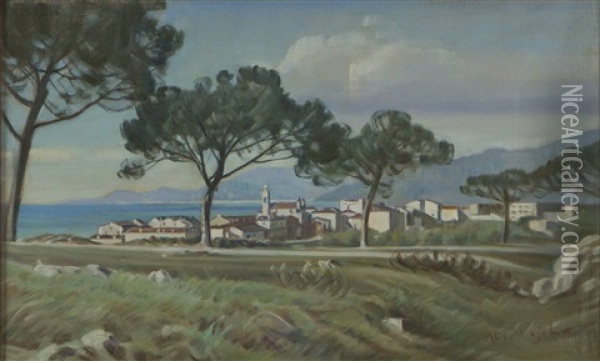 Landscape Oil Painting - Alarik (Ali) Munsterhjelm