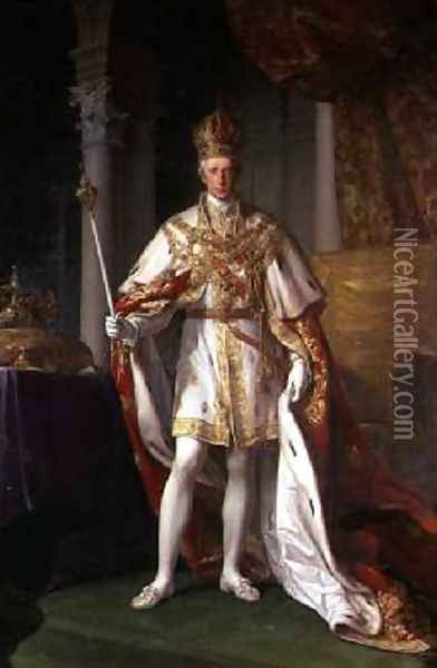 Emperor Franz II of Austria Oil Painting - Leopold Kupelwieser
