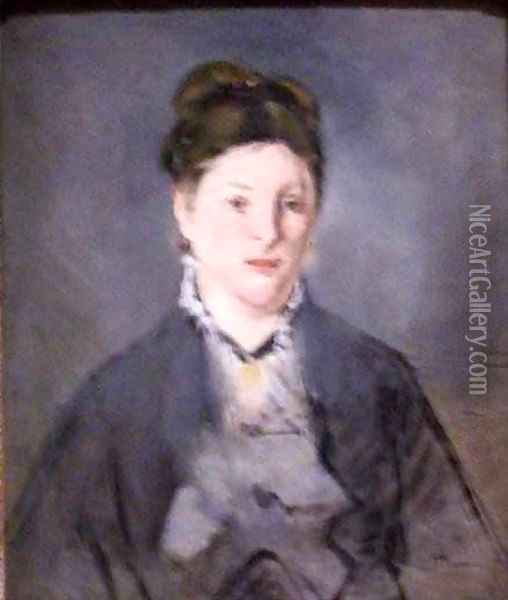Portrait of Madame Manet Oil Painting - Edouard Manet