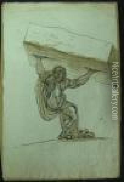 Sisyphe Oil Painting - Francisco De Goya y Lucientes