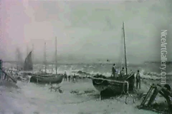 Falmouth Oil Painting - Walter William May