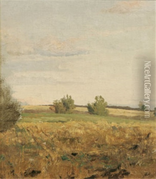 Landskapsskiss Oil Painting - Gustaf Rydberg