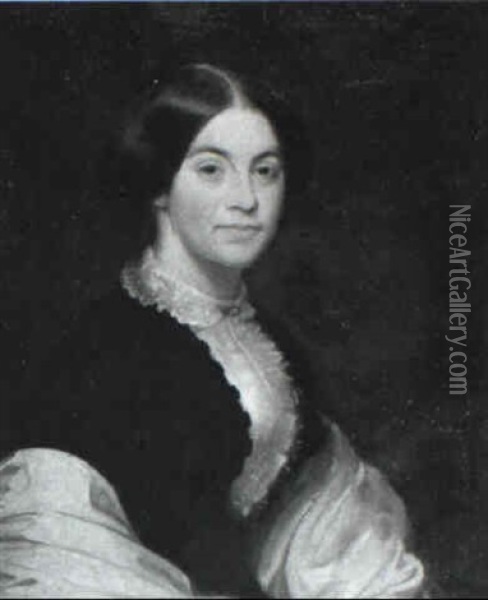 Portrait Of A Lady Oil Painting - John Neagle