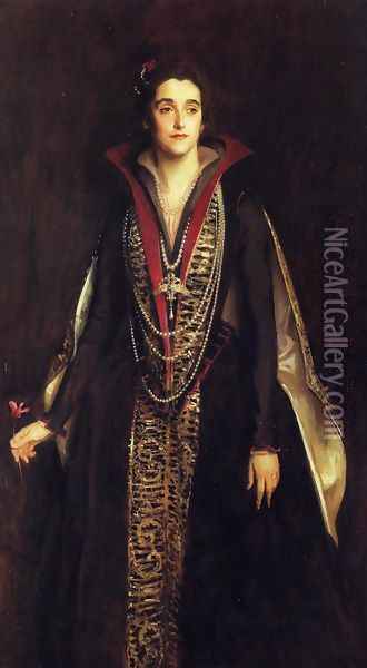 The Countess of Rocksavage Oil Painting - John Singer Sargent
