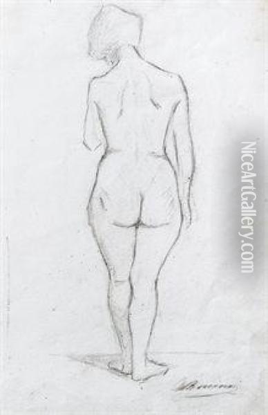 Nudo Di Donna Oil Painting - Umberto Boccioni