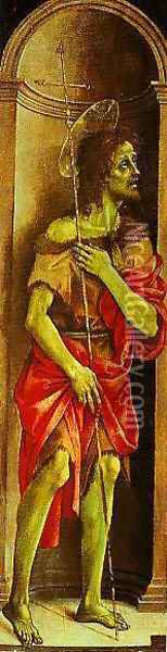 St John the Baptist Oil Painting - Filippino Lippi