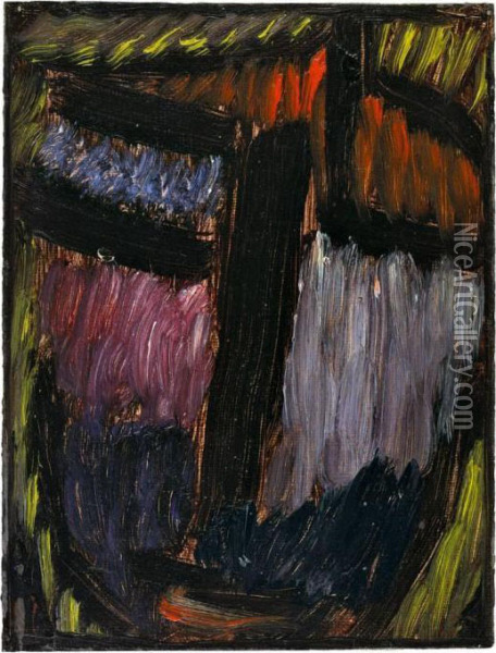 Meditation: Die Traumende Oil Painting - Alexei Jawlensky