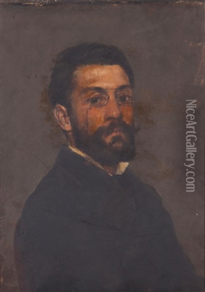 Antonio Maria De Betten Oil Painting - Columbano Bordalo Pinheiro