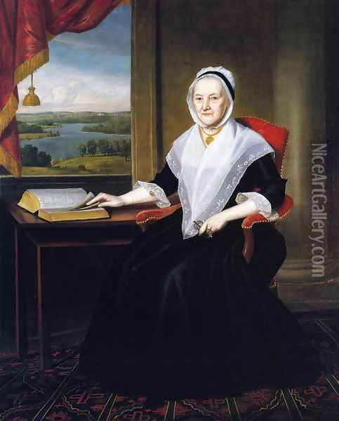 Mrs. John Watson Oil Painting - Ralph Earl