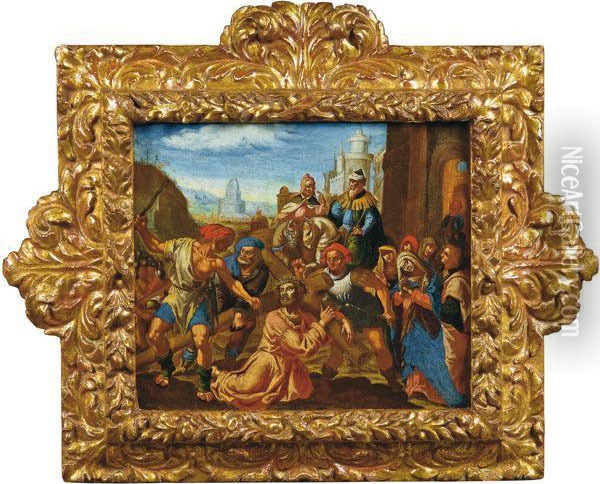 San Girolamo Penitente Oil Painting - Pietro Paolo Bonzi