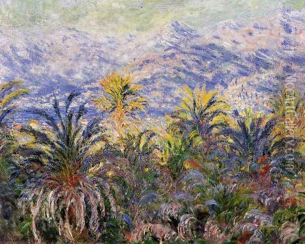 Palm Trees At Bordighera Oil Painting - Claude Oscar Monet