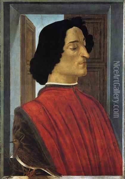 Giuliano de' Medici 1478 Oil Painting - Sandro Botticelli