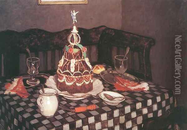 The Layer Cake 1912 Oil Painting - De Lorme and Ludolf De Jongh Anthonie