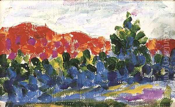 Paysage 2 Oil Painting - Henri Edmond Cross