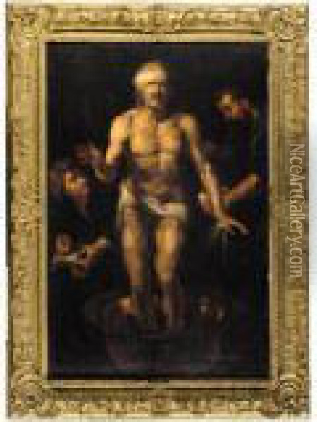 The Death Of Seneca Oil Painting - Peter Paul Rubens