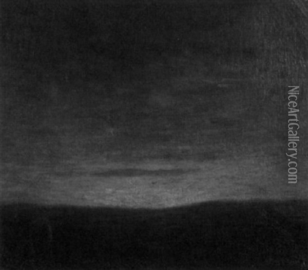Twilight Oil Painting - Albert Pike Lucas