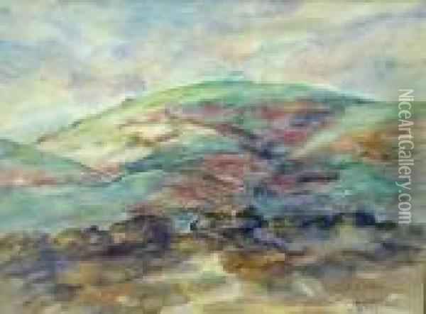 Hills Oil Painting - Selden Connor Gile