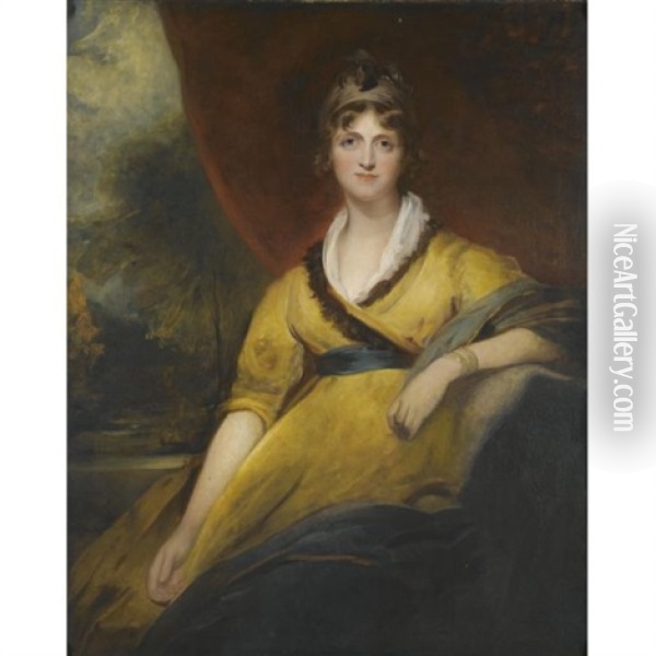 Portrait Of Mary, Countess Of Inchiquin Oil Painting - Thomas Lawrence