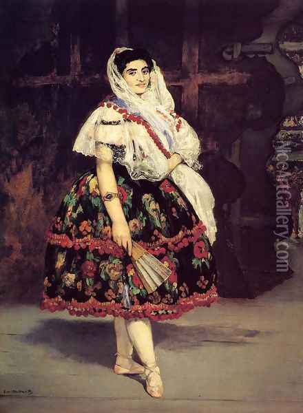 Lola de Valenca Oil Painting - Edouard Manet