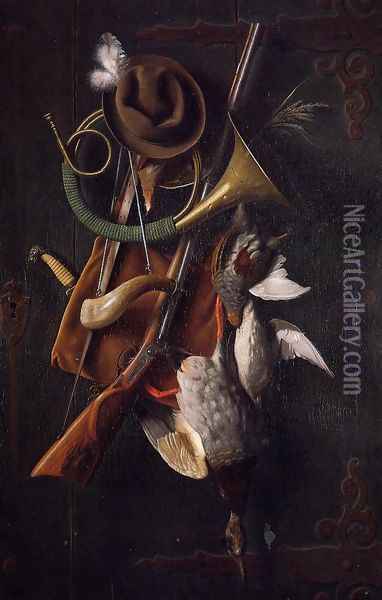 After the Hunt I Oil Painting - William Michael Harnett
