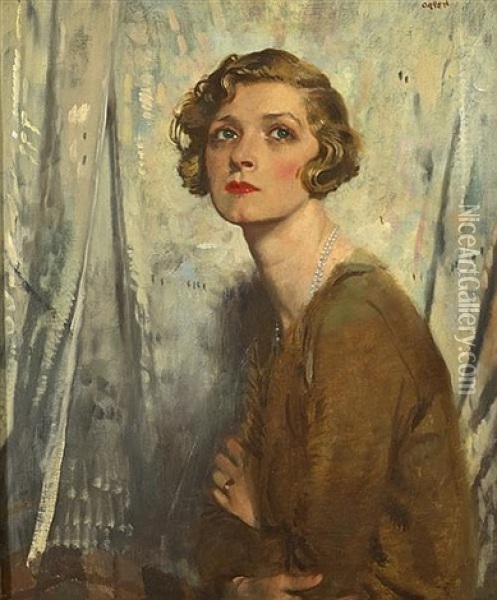 Gladys Cooper Oil Painting - Sir William Orpen