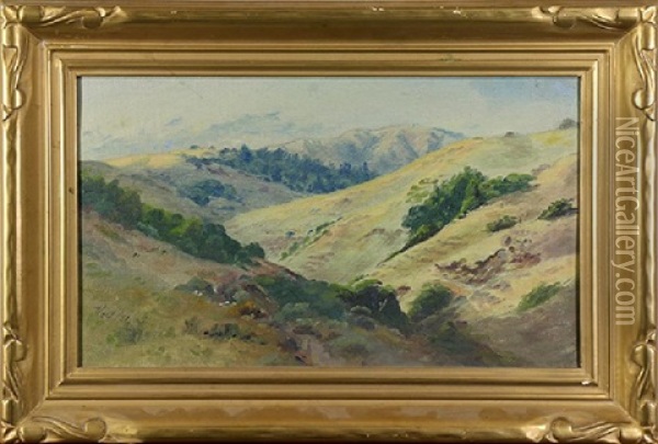 Marin Hills Oil Painting - Louis Edward Rea