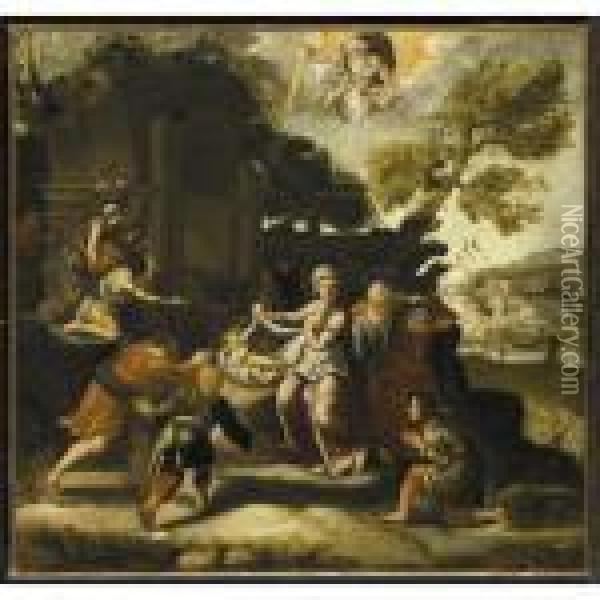 Adorazione Dei Pastori Oil Painting - Polidoro Da Caravaggio (Caldara)