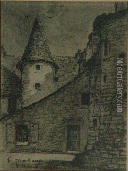 Castillo Con Torres Oil Painting - Fernand Maillaud