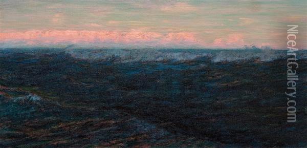 Marine View Oil Painting - Alexander Thomas Harrison