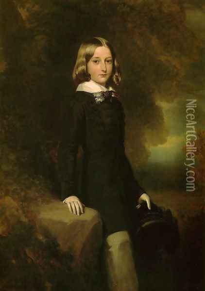 Leopold, Duke of Brabant Oil Painting - Franz Xavier Winterhalter