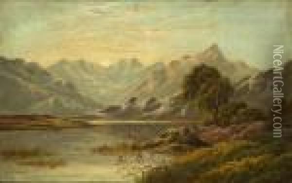 Towards Ben Nevis Oil Painting - Charles Leslie