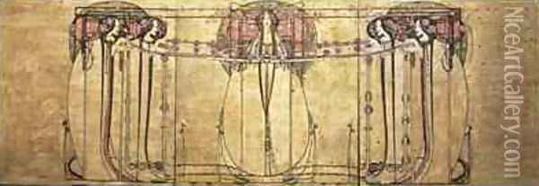 The May Queen 1900 Oil Painting - Margaret MacDonald Mackintosh