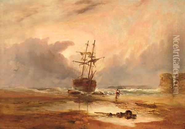 After the storm Oil Painting - Alfred Montague