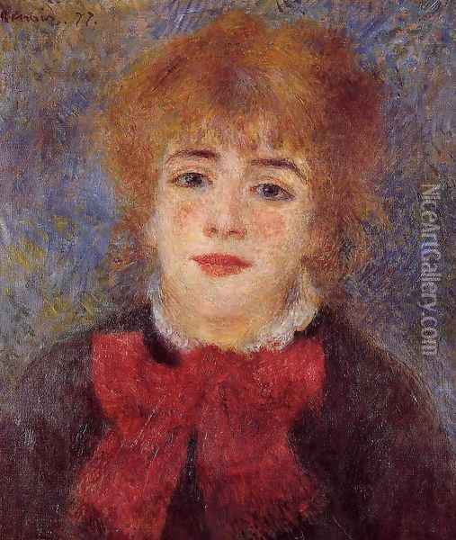 Jeanne Samary2 Oil Painting - Pierre Auguste Renoir