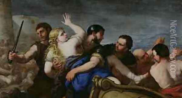 The Abduction of Helen Oil Painting - Luca Giordano