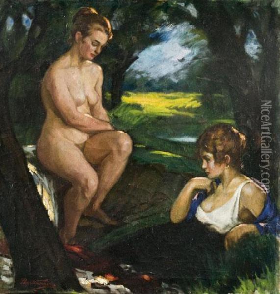 Piheno Oil Painting - Ferencz Paczka