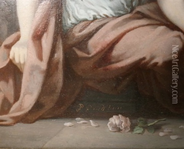 Venus & Amor Oil Painting - Pierre-Paul Prud'hon