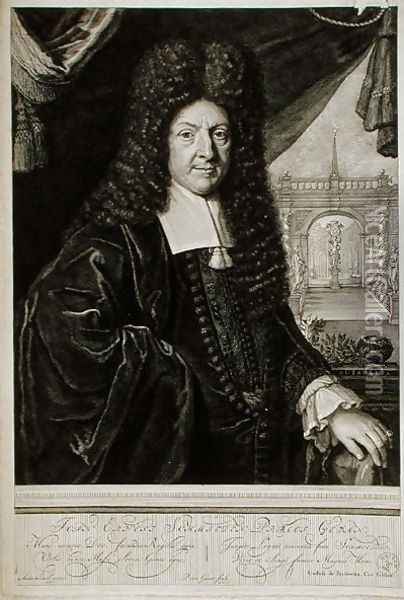 Jan Ernest Schmieden 1626-1707 Oil Painting - Pieter Stevens van Gunst