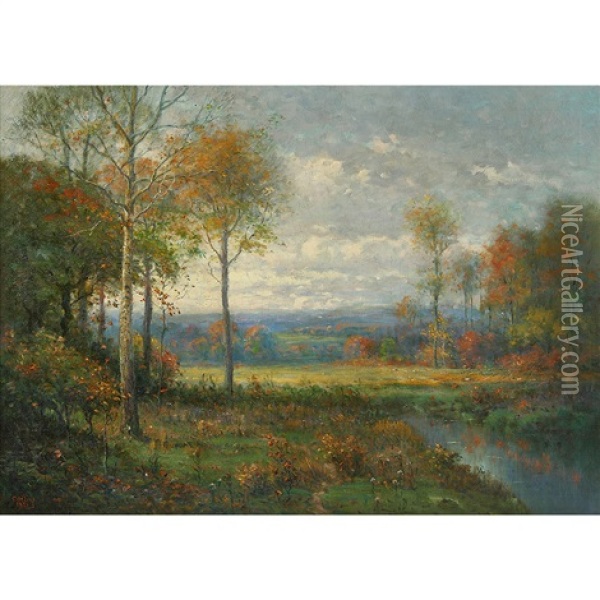 Landscape Oil Painting - George Ernest Colby