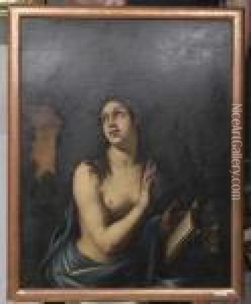 Magdalena. Oil Painting - Guido Reni