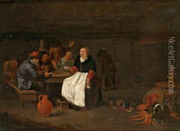 Hans Efterfoljd Oil Painting - Pieter Codde