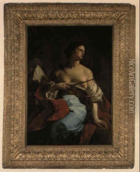 Medea Or Circe Oil Painting - Corrado Giaquinto