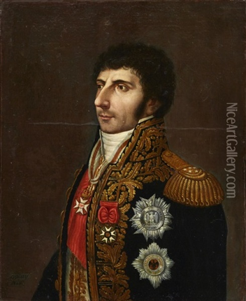 Jean Baptiste Bernadotte Oil Painting - Jean Baptiste Butay