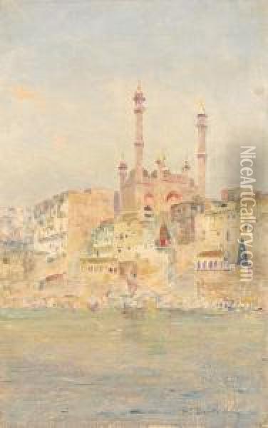 Istanbul Oil Painting - Nikolai Nikanorovich Dubovsky
