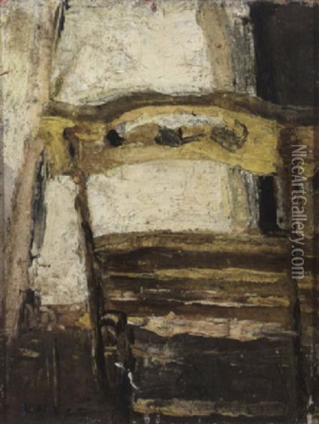 Dos De Chaise Oil Painting - James Ensor