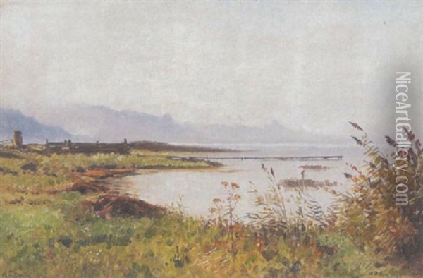See Von Ratzeburg Oil Painting - Ascan Lutteroth