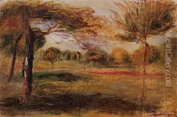 Landscape2 Oil Painting - Pierre Auguste Renoir