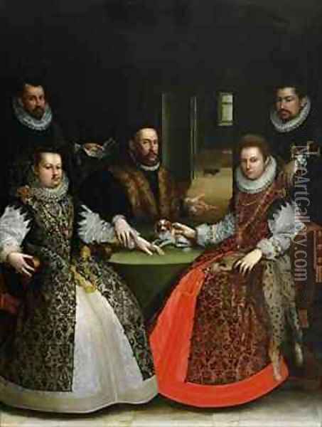 The Gozzadini Family Oil Painting - Lavinia Fontana