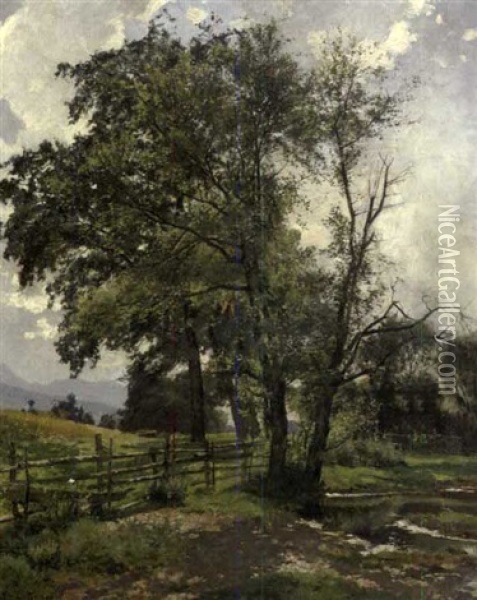 Landscape Oil Painting - Louis (Jakob Ludwig W.) Boller